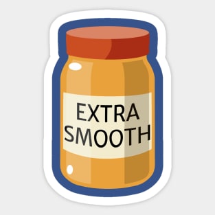 Extra Smooth peanut butter Sticker